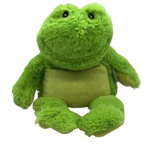 Cozy Hugs Warmies Microwavable Freezable Frog‎ Aromatherapy Wheat Lavender Plush